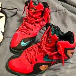 Nike Lebrons men’s size 10/ women’s 12